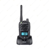 Oricom 5 Watt Handheld UHF CB Radio - with Antenna & Charger IP67 Rating DTX600