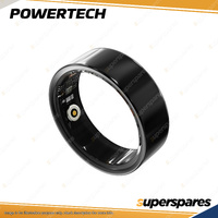 Powertech Smart Ring IP68 Blood Oxygen Heart Rate Sleep Monitor Black - Medium