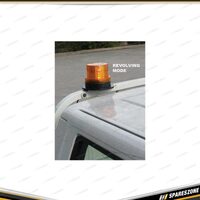 Motolite 60 LED Revolving / Strobe Light - Amber with Screw On Base