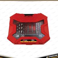 44 Pcs of PK Tool Drill & Bits Set 20 Drills 16 Single Ended 6 Double Ended Bits