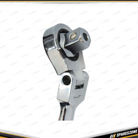 10 Pcs of PK Tool Extra Long Double Ratchet Head Ring Spanner Set with Adaptors