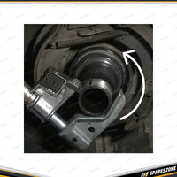 PK Tool Pipe Thread Chaser Set - External with 6 Thread Pads Easily Repairs