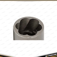 11Pc PK Tool Deep Impact Spiral Twist Extractor Socket Set - 3/8" Drill Adaptor