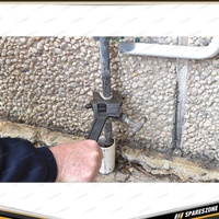 PK Tool 250mm 10" Multi-Purpose Shifter - with Hammer Head & Rotatable Jaw