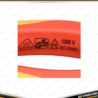 PK Tool 1000V VDE 200mm Heavy Duty Long Nose Plier - Slip Guards Cr-V