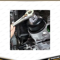 27 Pcs of PK Tool Cup Style Oil Filter Removal Kit - w/Two Gripper Oil Wrenches