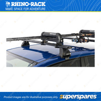 Rhino Rack Ski and Snowboard Carrier 573 - 3 Skis or 2 Snowboards Inside 325 mm