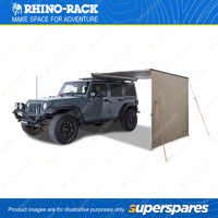 Rhino Rack 2.5m Awning Extension 31101 - Waterproof Batwing & Sunseeker