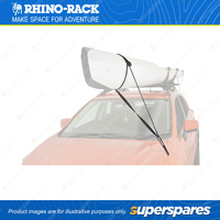 Rhino Rack Kayak/Ski Bow Strap Bonnet Tie Down RBAS1 - Incl. Bonnet Anchor Strap