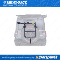 Rhino Rack Rear Spare Wheel Bike Carrier RBC025 - Carriers up to Two Bikes