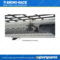 Rhino Rack Steel Mesh Platform Large RPBL - with Multiple Tie-Down Points