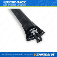 Rhino Rack Black 785mm Vortex StealthBar RSB02B - Includes VGS Strip & End Caps