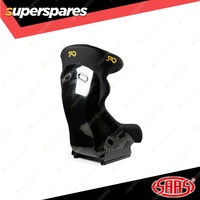 SAAS Seat SR3 Race Fixed Back FRP Black Offers Seat Comfort Side Support