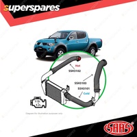 SAAS Silicone Intercooler to Intake Pipe for Mitsubishi Triton ML MN Challenger