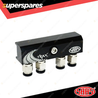 SAAS Diff Breather Kit 4 Port for Mitsubishi Pajero NS NT NW NX 2006-On