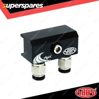 SAAS Diff Breather Kit 2 Port for Mitsubishi Pajero NH NJ NK NL 1991-1999