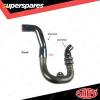 SAAS Silicone Intercooler Blue 3 Pipe and Clamp Kit for Mazda BT50 3.2L 11-20