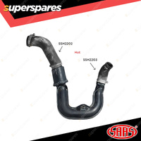 SAAS Silicone Intercooler Blue 3 Pipe Kit for Mazda BT50 B22 2.2L 2011-2020