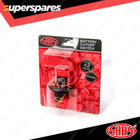 SAAS Battery Isolator Cut Off Switch 100amp 12V/24V 2 Keys Included