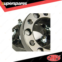 SAAS Wheel Spacers Forged Hub Centric 6 x 139.7 PCD 100 Bore 50mm Thick