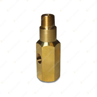 SAAS Oil Pressure Gauge Adapter T-Piece Brass Sender for Holden VZ VE V6