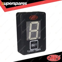 SAAS Digital Turbo Timer Switch Mount Gauge Auto for Toyota 32 x 22