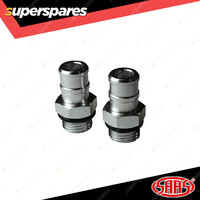 Pair SAAS Catch Tank Hose Fitting 16mm 5/8 Premium Quality Brand New