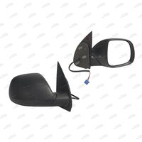 Right Black Electric Door Mirror for Volkswagen Amarok 2H 01/2012-08/2016