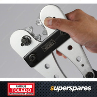 Toledo Heavy Duty Cable Lug Crimper - 650 Length Crimp Range 10-120