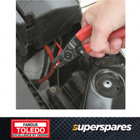 Toledo Electrical Wire Stripper Mini 140mm Overall Length PVC dipped handle