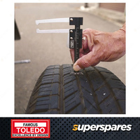 1 pc of Toledo Tyre Depth & Disc Brake Gauge - Measuring Range 0 - 60mm