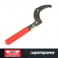 Toledo C-Hook Wrench Set - Ratcheting Interchangable 4 Jaw sizes & 4 Pin sizes