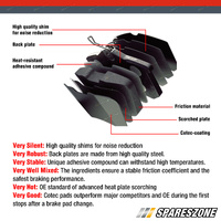 4x Front TRW Disc Brake Pads for Volkswagen Crafter SX SY SZ 2.0 TDI 2016-On