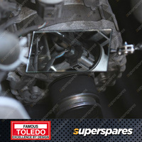 Toledo Inspection Mirror Telescopic Square - Size 50 x 88mm Range 215-490mm