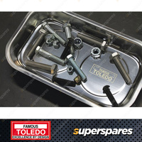 Toledo Magnetic Storage Tray - Rectangular 240 x 140 mm Depth 30mm