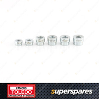 Toledo Bearing & Seal Installer Kit 20 pcs - 3 Drivers & 16 Adaptors 9.5mm-35mm