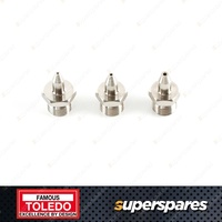 Toledo Professional Grease Gun - 3oz Tip Size 0.75mm 1.0mm 1.35mm Bulk filling