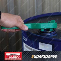 Toledo Pail Lid & Drum Opener Wrench - C-frame Design Features Handy Hang Hole