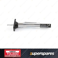 Toledo Tyre Tread Depth Gauge - Robust Stainless Steel with Brass Centre Plunger