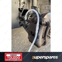 Toledo Brake Bleed Hose - Features One Way Valve Ideal for One Person Bleeding