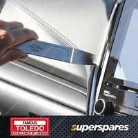 Toledo Dual End Wedge 210mm - Steel Straight & Curved Edge Slim Taper Tips