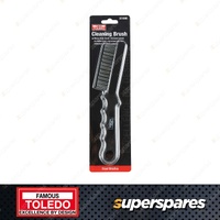 Toledo 220mm Cleaning Brush Steel - Ergonomic Handle with Contoured Grip