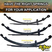 2" 50mm Foam Cell Shocks RAW Leaf Lovells Coil Lift Kit for Isuzu D-max 20-on