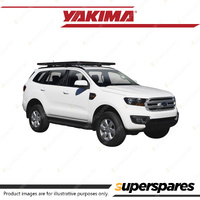 Yakima Platform C 1380x1930mm With Flush Rail Leg Kit for Ford Everest SUV 15-22