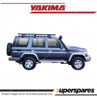 Yakima Platform H 1570x2130mm & Gutter Mount Leg 150mm for Toyota Landcruiser 76