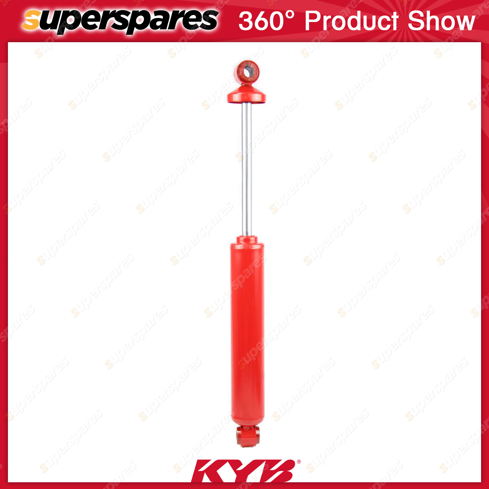 2 x Rear KYB SKORCHED 4'S Shock Absorbers for NISSAN Navara D22 4WD RWD