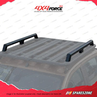 135x125cm Al-Alloy HD Roof Rack Flat Platform & Rail for Toyota Hilux Revo 15-On