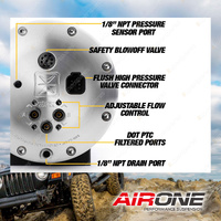 Airone AccuAir ENDO-VT 4-Corner 3 Gallon Valve Tank for Air Suspension Systems
