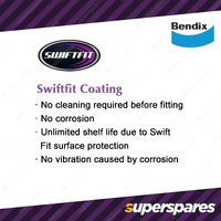 2x Bendix Front Ultimate 4WD Disc Brake Rotors for Holden Colorado RG 2.4L 2.8L