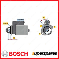 Bosch Starter Motor for Fiat Doblo 263 Punto 199 Ritmo 198 1.6 1.9L 10/2005-On